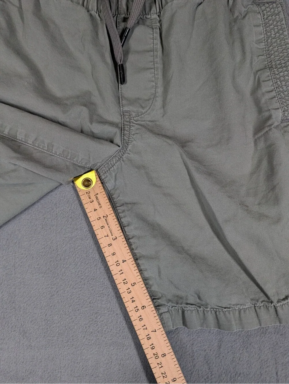 Polo Ralph Lauren Boys M 10 12 Gray Pony Pull On Shorts Cotton Casual Preppy